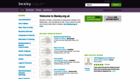 What Bexley.org.uk website looked like in 2020 (3 years ago)