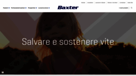 What Baxteritalia.it website looked like in 2020 (3 years ago)