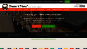 What Brewersfriend.com website looked like in 2020 (3 years ago)
