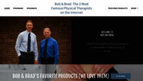 What Bobandbrad.com website looked like in 2020 (5 years ago)