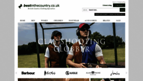 What Bestinthecountry.co.uk website looked like in 2020 (3 years ago)