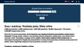 What Busy.info.pl website looked like in 2020 (3 years ago)