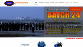 What Bandungpilotacademy.com website looked like in 2020 (4 years ago)
