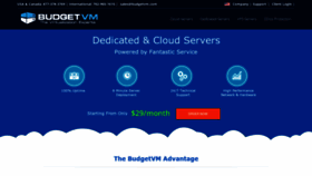 What Budgetvm.com website looked like in 2020 (3 years ago)