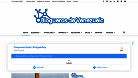 What Bloguerosdevenezuela.com website looked like in 2020 (3 years ago)