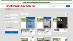 What Bookmark-aachen.de website looked like in 2020 (4 years ago)