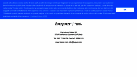 What Beper.biz website looked like in 2020 (3 years ago)
