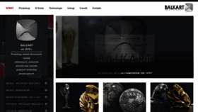 What Balkart.pl website looked like in 2020 (3 years ago)