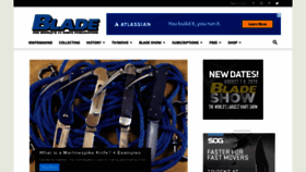 What Blademag.com website looked like in 2020 (3 years ago)