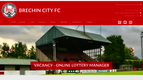 What Brechincity.com website looked like in 2020 (3 years ago)
