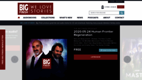 What Bigfinish.com website looked like in 2020 (3 years ago)