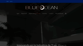 What Blueoceantech.com.mx website looked like in 2020 (3 years ago)