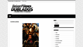 What Baixarfilmesdublados.com website looked like in 2020 (3 years ago)
