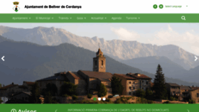 What Bellver.org website looked like in 2020 (4 years ago)