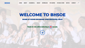 What Bhsoe.com website looked like in 2020 (3 years ago)