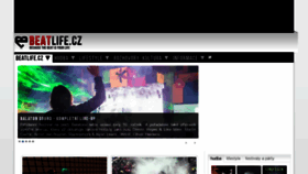 What Beatlife.cz website looked like in 2020 (5 years ago)