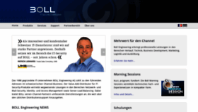 What Boll.ch website looked like in 2020 (3 years ago)