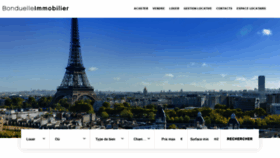 What Bonduelleimmobilier.com website looked like in 2020 (3 years ago)