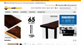 What Bedandbasics.sg website looked like in 2020 (3 years ago)
