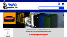 What Bigjohnssupplies.com website looked like in 2020 (3 years ago)