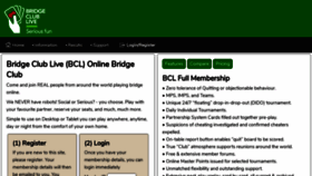 What Bridgeclublive.com website looked like in 2020 (3 years ago)