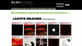 What Bilborecords.be website looked like in 2020 (3 years ago)