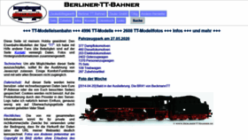 What Berliner-tt-bahner.de website looked like in 2020 (3 years ago)