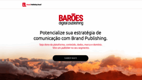 What Baroes.com.br website looked like in 2020 (3 years ago)