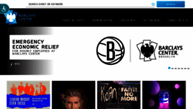 What Barclayscenter.com website looked like in 2020 (3 years ago)