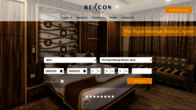 What Beaconhotels.com website looked like in 2020 (3 years ago)