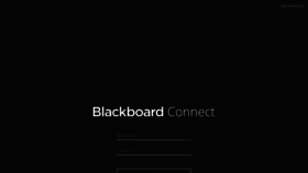 What Blackboardconnect.com website looked like in 2020 (3 years ago)
