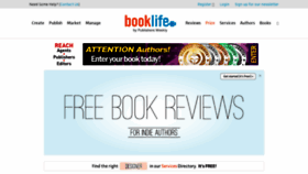 What Booklife.com website looked like in 2020 (3 years ago)