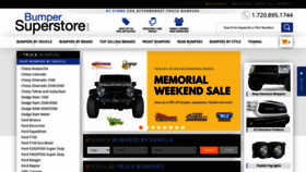 What Bumpersuperstore.com website looked like in 2020 (3 years ago)