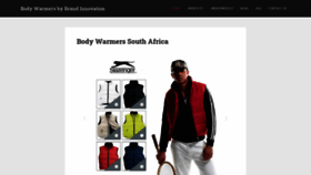 What Bodywarmers.co.za website looked like in 2020 (3 years ago)