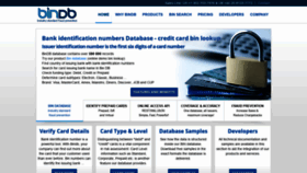 What Bindb.com website looked like in 2020 (3 years ago)