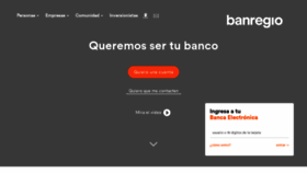 What Banregio.com website looked like in 2020 (3 years ago)