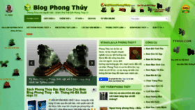 What Blogphongthuy.com website looked like in 2020 (3 years ago)