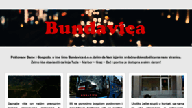 What Bundavica.com website looked like in 2020 (3 years ago)