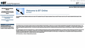 What Btonline.co.nz website looked like in 2020 (3 years ago)