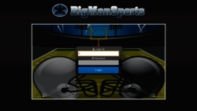 What Bigmansports.com website looked like in 2020 (3 years ago)