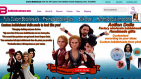 What Bobbleheadsme.com website looked like in 2020 (3 years ago)