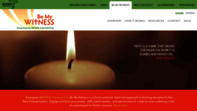 What Bemywitness.org website looked like in 2020 (3 years ago)