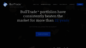 What Bulltrade.com website looked like in 2020 (3 years ago)