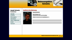 What Betreuung-schwirtz.de website looked like in 2020 (3 years ago)