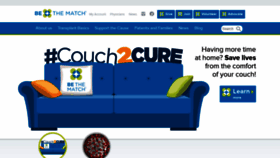 What Bethematch.org website looked like in 2020 (3 years ago)