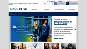 What Bice.cl website looked like in 2020 (3 years ago)