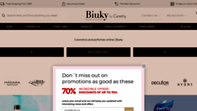 What Biuky.co.uk website looked like in 2020 (3 years ago)