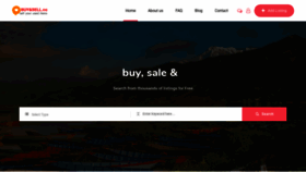 What Buyandsale.co website looked like in 2020 (3 years ago)
