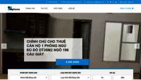 What Batdongsanhanoi.net website looked like in 2020 (3 years ago)