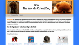 What Boothedog.net website looked like in 2020 (3 years ago)